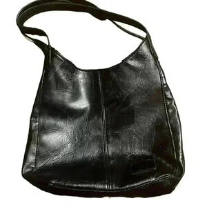 ERFEI Vegan Leather Hobo Patch Work Shoulder bag​
